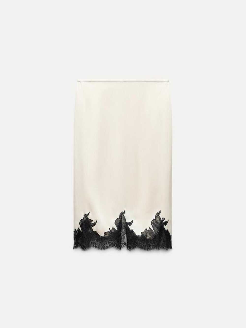 NWT ZARA COLLECTION LACE MIDI SKIRT SIZE M